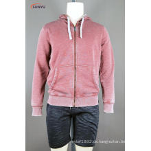 Simple Cardigan Sweatjacke der Männer mit Kapuze